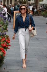ZOE HARDMAN Arrives at Global Studios in London 08/24/2020