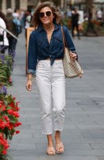 ZOE HARDMAN Arrives at Global Studios in London 08/24/2020