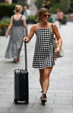 ZOE HARDMAN Leaves Global Radio in London 08/07/2020
