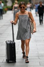 ZOE HARDMAN Leaves Global Radio in London 08/07/2020