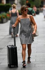 ZOE HARDMAN Leaves Global Radio in London 08/07/2020