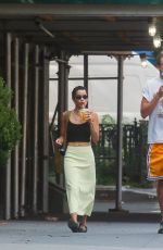 ZOE KRAVITZ and Karl Glusman Out with Their Dog in New York 08/27/2020