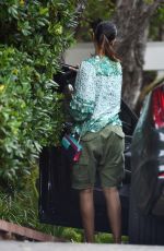 ZOE SALDANA Out in Malibu 08/27/2020