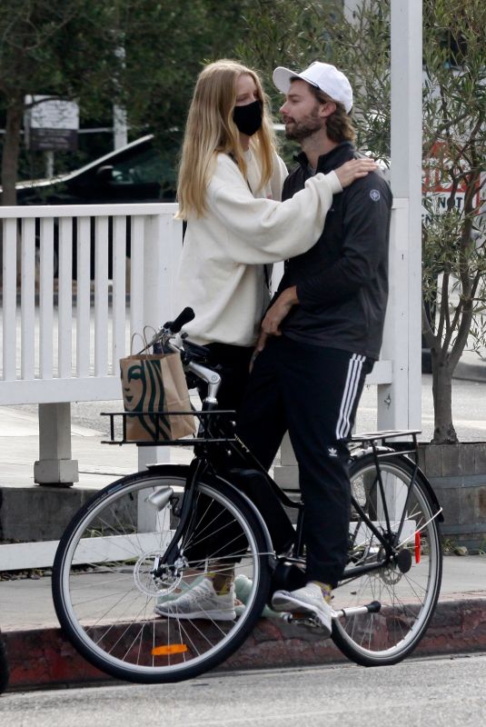 ABBY CHAMPION and Patrick Schwarzenegger Out Cycling in Los Angeles 08/31/2020