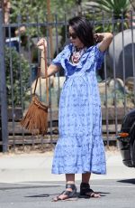 ABIGAIL SPENCER Shopping at Farmers Market in Montecito 09/05/20