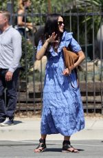 ABIGAIL SPENCER Shopping at Farmers Market in Montecito 09/05/20