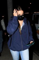 ADDISON RAE Arrives at Alex Warren