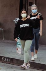 ADDISON RAE Arrives at Dogpound Gym in West Hollywood 09/16/2020