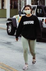 ADDISON RAE Arrives at Dogpound Gym in West Hollywood 09/16/2020