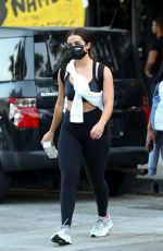 ADDISON RAE Arrives at Dogpound Gym in West Hollywood 09/17/2020