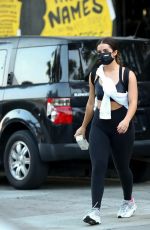 ADDISON RAE Arrives at Dogpound Gym in West Hollywood 09/17/2020