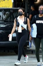 ADDISON RAE Arrives at Dogpound Gym in West Hollywood 09/17/2020