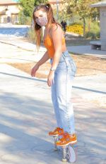 ADDISON RAE at Urth Cafe in West Hollywood 09/20/2020