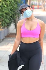 ADDISON RAE Leaves a Private Workout in West Hollywood 09/15/2020