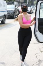 ADDISON RAE Leaves a Private Workout in West Hollywood 09/15/2020