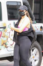 ADDISON RAE Leaves a Private Workout in West Hollywood 09/15/2020