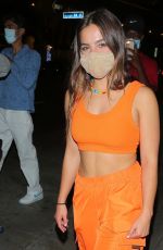 ADDISON RAE Out for Dinner at Saddle Ranch in West Hollywood 09/10/2020