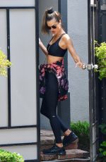 ALESSANDRA AMBROSIO at a Gym in Los Angeles 09/14/2020