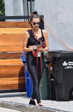ALESSANDRA AMBROSIO at a Gym in Los Angeles 09/14/2020