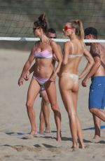 ALESSANDRA AMBROSIO in Bikini at a Beach in Santa Monica 09/19/2020