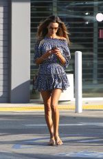 ALESSANDRA AMBROSIO Leaves Brentwood Country Mart 09/03/2020