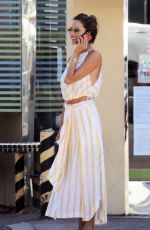 ALESSANDRA AMBROSIO Out Shopping for Colorful Balloons in Los Angeles 09/06/22020