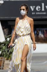 ALESSANDRA AMBROSIO Out Shopping for Colorful Balloons in Los Angeles 09/06/22020