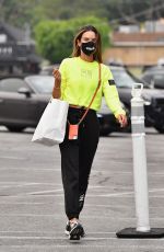ALESSANDRA AMBROSIO Shopping at Brentwood Country Mart 09/12/2020
