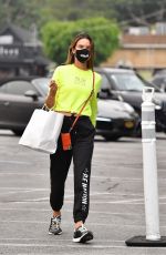 ALESSANDRA AMBROSIO Shopping at Brentwood Country Mart 09/12/2020