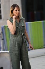 ALEX JONES Driving Cinclair C5 Vehicles on the Set of The One Show in London 09/08/2020