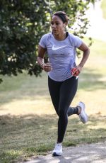 ALEX SCOTT Workout at a Park in London 09/18/2020