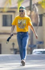 ALI LARTER in Denim Out in Pacific Palisades 09/29/2020