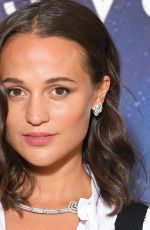 ALICIA VIKANDER at Louis Vuitton Stellar Jewelry Presentation in Paris 09/28/2020