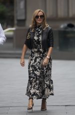 AMANDA HOLDEN Arrives at Global Radio in London 09/03/2020
