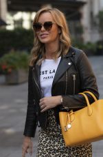 AMANDA HOLDEN Arrives at Global Studios in London 09/02/2020