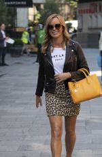 AMANDA HOLDEN Arrives at Global Studios in London 09/02/2020