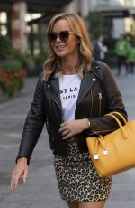 AMANDA HOLDEN Arrives at Global Studios in London 09/02/2020