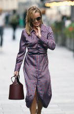 AMANDA HOLDEN Arrives at Global Studios in London 09/24/2020