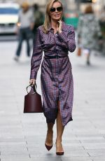 AMANDA HOLDEN Arrives at Global Studios in London 09/24/2020
