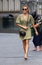 AMANDA HOLDEN Arrives at Heart Radio in London 09/16/2020