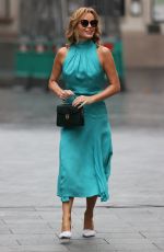 AMANDA HOLDEN Arrives at Heart Radio in London 09/21/2020