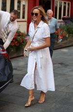 AMANDA HOLDEN Arrives at Heart Radio Show in London 09/15/2020