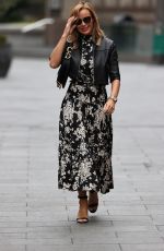 AMANDA HOLDEN at Heart Radio in London 09/03/2020