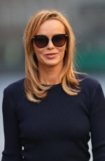 AMANDA HOLDEN in Denim Arrives at Heart Radio in London 09/28/2020 