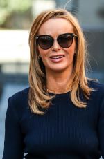 AMANDA HOLDEN in Denim Leaves Global Studios in London 09/28/2020
