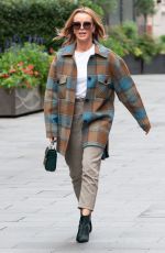 AMANDA HOLDEN Leaves Heart FM Radio in London 09/30/2020
