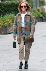 AMANDA HOLDEN Leaves Heart FM Radio in London 09/30/2020