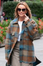 AMANDA HOLDEN Leaves Heart FM Radio in London 09/30/2020