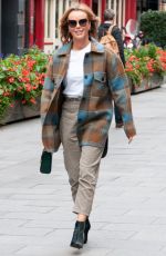 AMANDA HOLDEN Leaves Heart FM Radio in London 09/30/2020