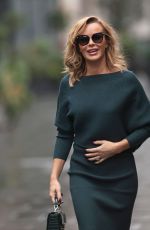 AMANDA HOLDEN Leaves Heart Radio in London 09/29/2020